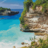 Indonesia Bali Cliff Diamond Painting