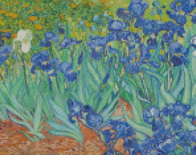 Irises Vincent Van Gogh Diamond Painting