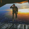 Military Skydiving 5D Diamond Painting