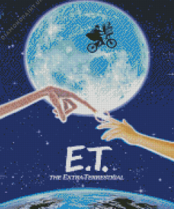 ET Movie 5D Diamond Painting art