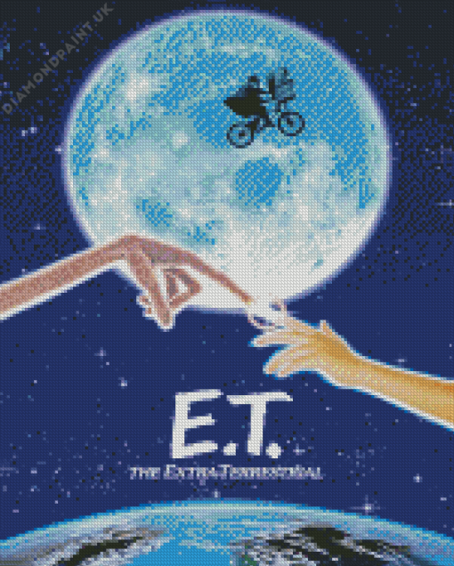 ET Movie 5D Diamond Painting art