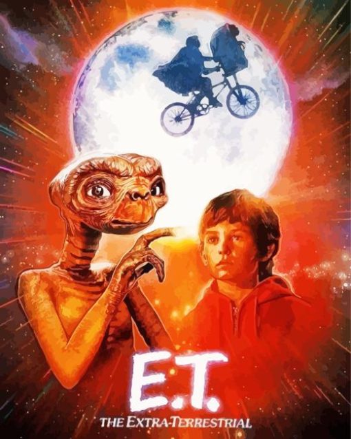 ET Movie Poster 5D Diamond Painting art