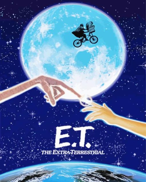 ET Movie 5D Diamond Painting art