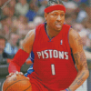 Allen Iverson Player Diamond Painting