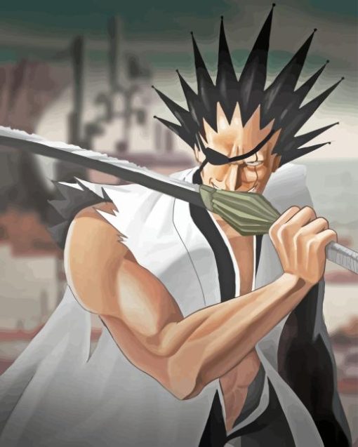 Bleach Kenpachi Zaraki Diamond Painting