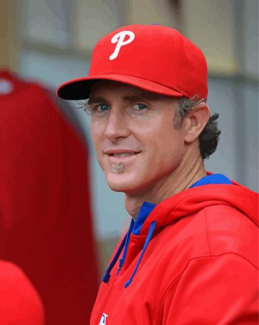 Chase Utley Diamond Painting