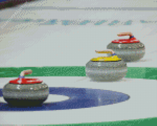 Curling Balls Diamond Painting