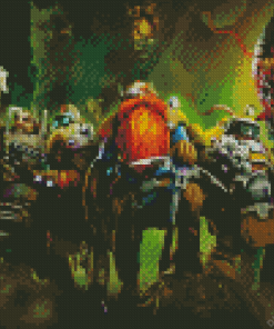 Deep Rock Game Diamond Painting