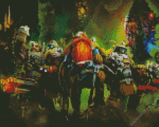 Deep Rock Game Diamond Painting