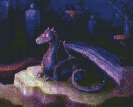 Ender Dragon Minecraft Diamond Painting