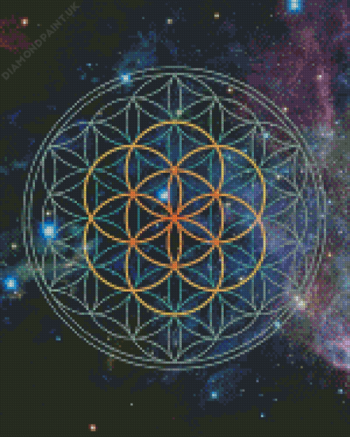 Flower Of Life Diamond Painting