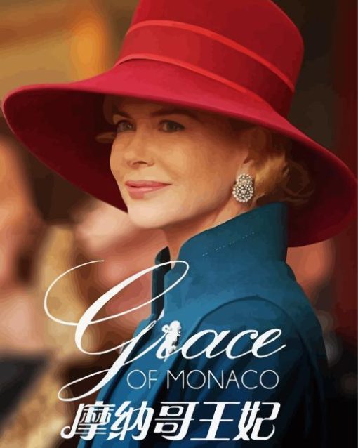 Grace Of Monaco Poster Diamond Painting