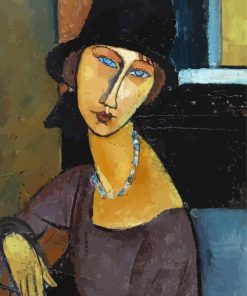 Jeanne Hebuterne With Hat Diamond Painting