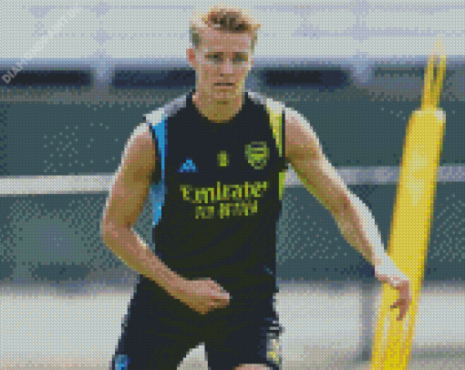 Martin Odegaard Diamond Painting