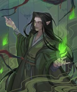 Qi Rong Heaven Blessing Diamond Painting