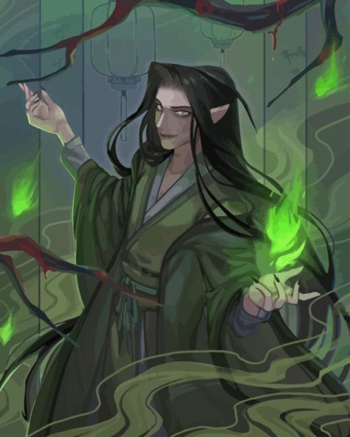 Qi Rong Heaven Blessing Diamond Painting