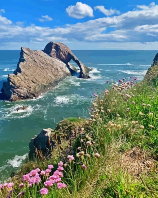 Scotland Bow Fiddle Rock Diamond Painting