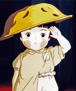 Setsuko Grave Of The Fireflies Diamond Painting