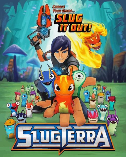 Slugterra Anime Diamond Painting