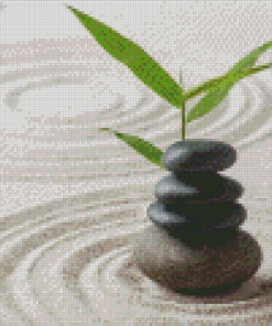 Stacked Zen Stones Diamond Painting