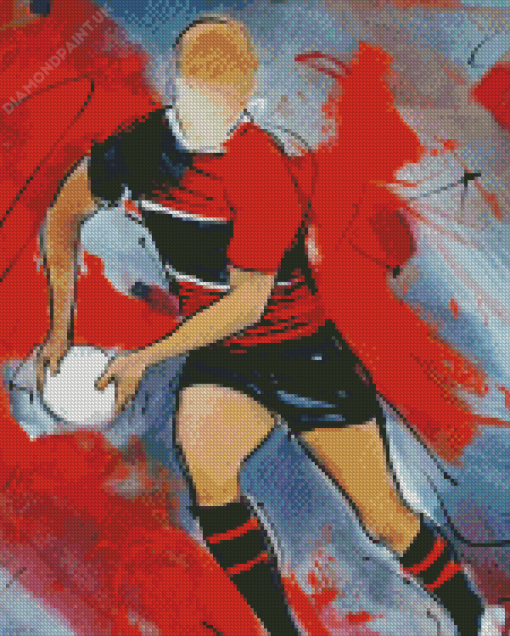 Stade Toulousain Player Diamond Painting