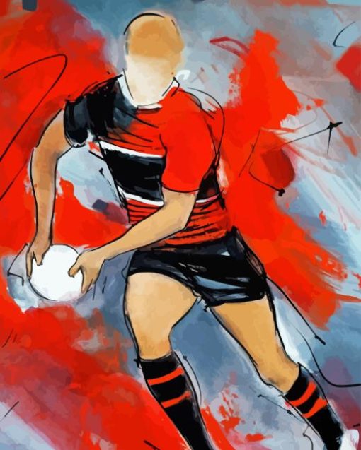 Stade Toulousain Player Diamond Painting