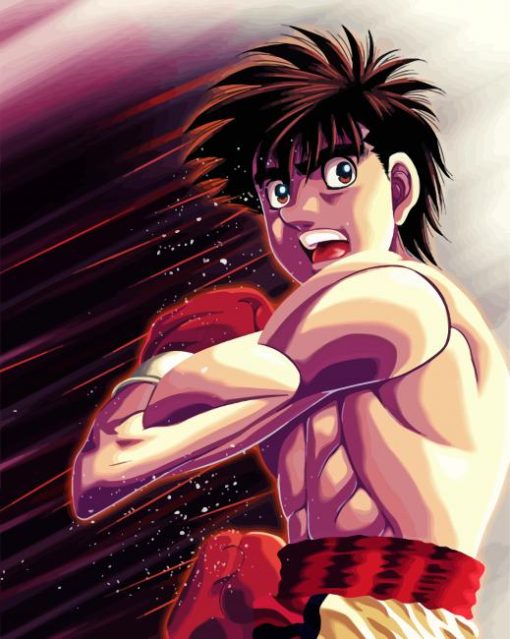 The Boxer Ippo Makunouchi Diamond Painting