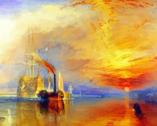 The Fighting Temeraire Diamond Painting