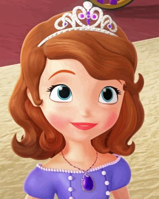 The Princess Sofia Diamond Painting