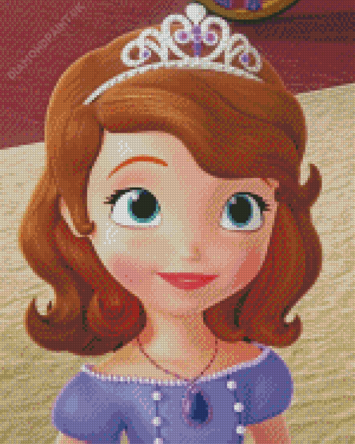 The Princess Sofia Diamond Painting