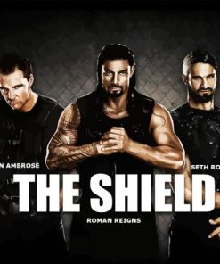 The Shield Professional Wrestling Diamond Painting