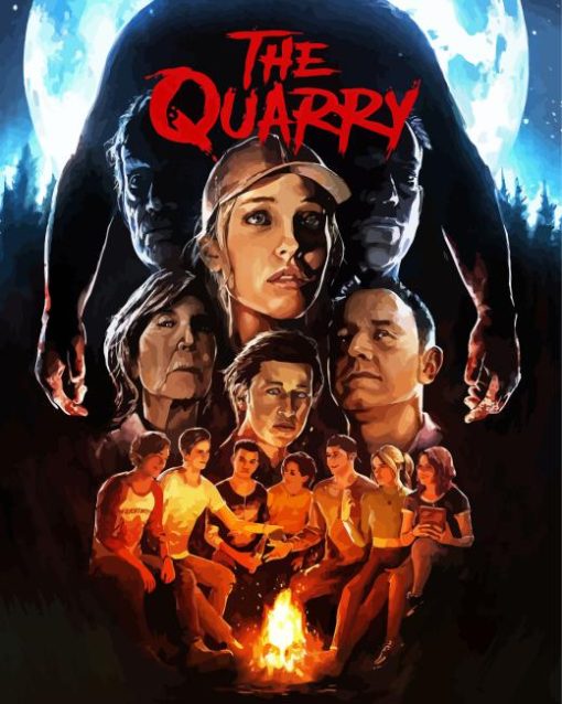 The Quarry Game Poster Diamond Painting