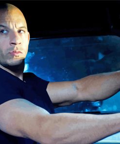 Vin Diesel As Dominic Toretto Diamond Painting