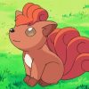 Vulpix Fire Pokemon Diamond Painting