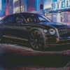 Black Flying Spur Diamond Painting