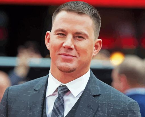 Classy Channing Tatum Diamond Painting