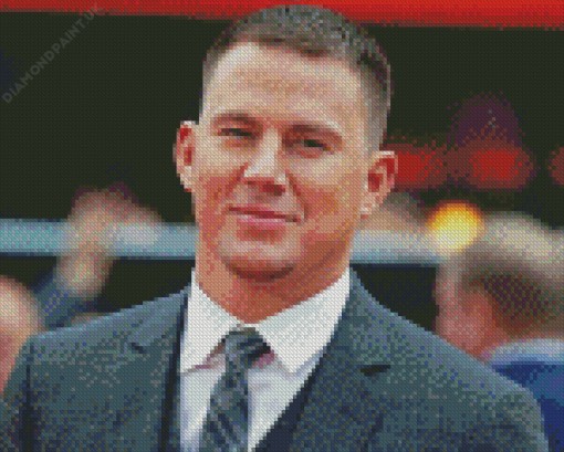 Classy Channing Tatum Diamond Painting