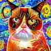 Grumpy Cat Diamond Painting
