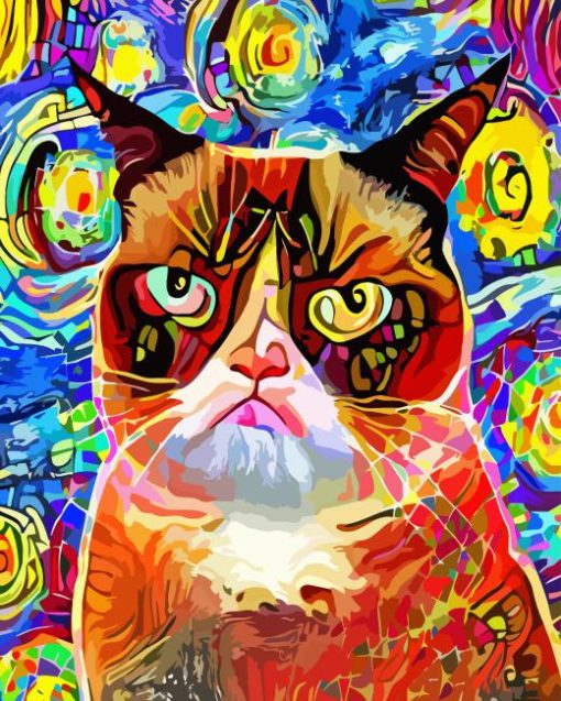 Grumpy Cat Diamond Painting