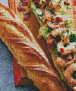 Prawn Cocktail Baguette Diamond Painting