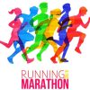 Running Marathon Poster Diamond Painting
