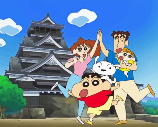 Shinnosuke Family Crayon Shin Diamond Painting