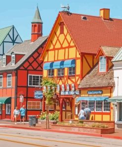 Solvang California Diamond Painting