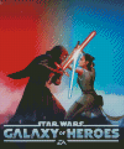 Star Wars Galaxy Of Heroes Diamond Painting