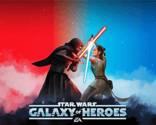 Star Wars Galaxy Of Heroes Diamond Painting