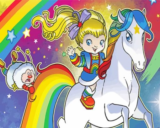 Starlite Rainbow Brite Diamond Painting