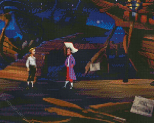 The Monkey Island Diamond Painting