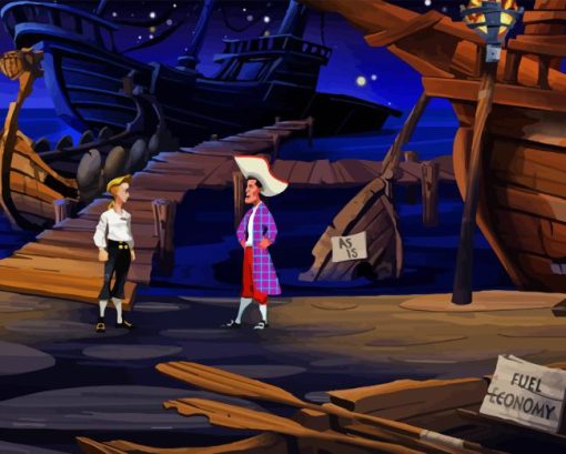 The Monkey Island Diamond Painting