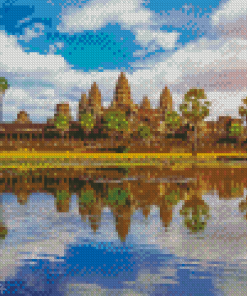 The Angkor Wat Diamond Painting