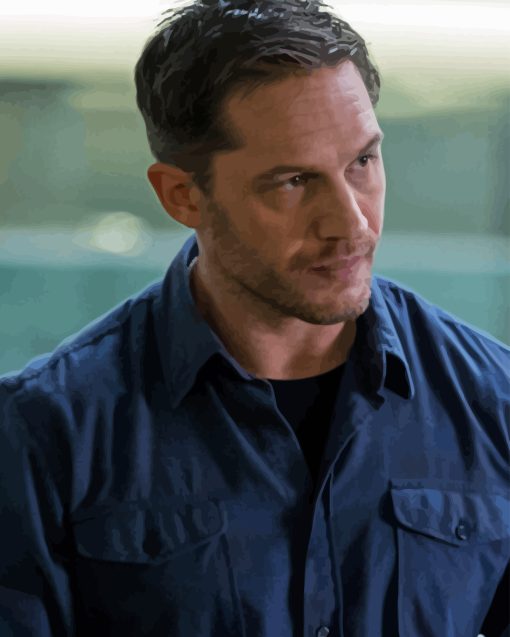 Tom Hardy As Eddie Brock Diamond Painting